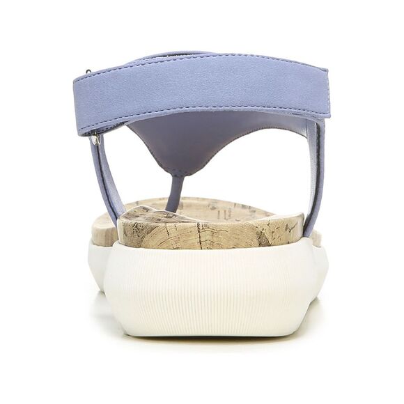 MADDEN GIRL Womens Purple Meghan Round Toe Wedge Thong Sandals Shoes 6.5 M - Picture 3 of 4